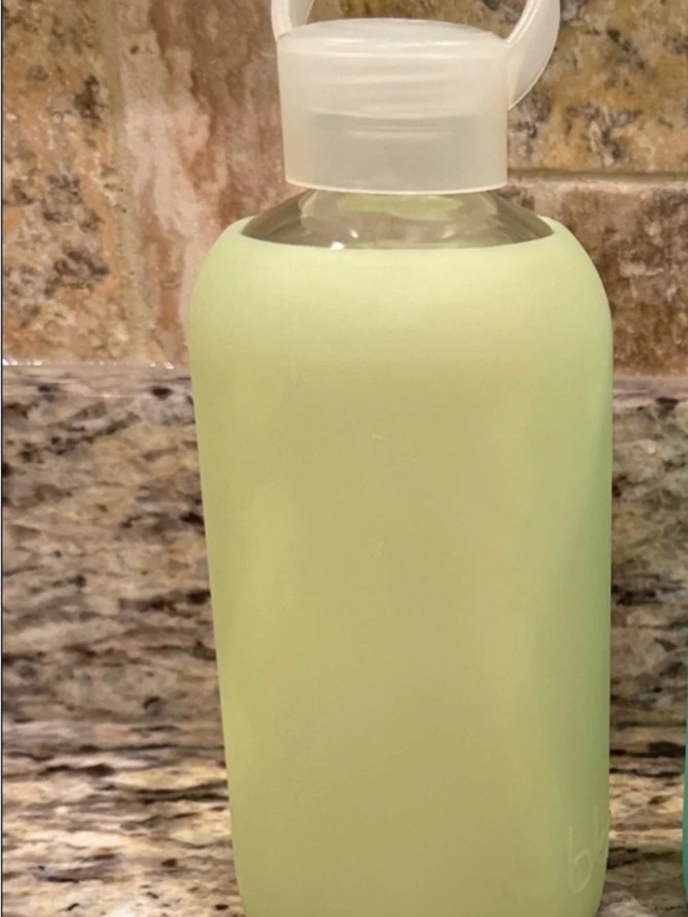 Silicone Travel Bottle - Pale Green